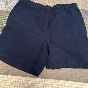 Basic Editions Dark Blue Cargo Shorts